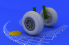 Eduard 648068 PV-1 wheels 1/48 (REVELL)